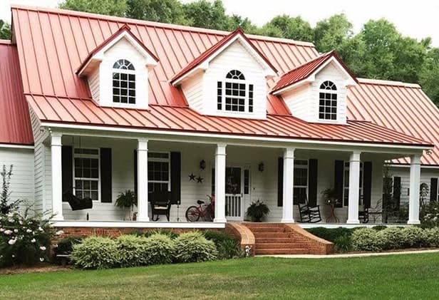Completed residential exterior